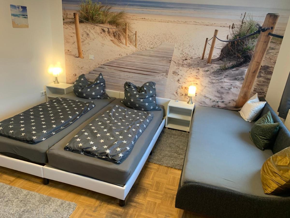 Mainpark Apartment 4 Schlafzimmer Bis Zu 10 Personen Direkt Ueber Aschaffapartment Bei Aschaffenburg Mainaschaff 외부 사진