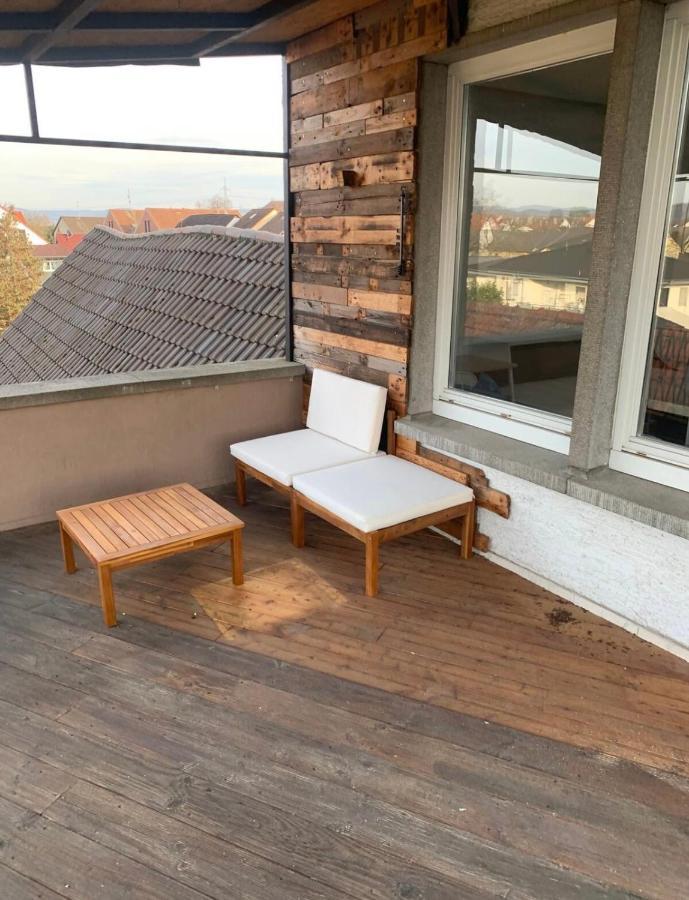 Mainpark Apartment 4 Schlafzimmer Bis Zu 10 Personen Direkt Ueber Aschaffapartment Bei Aschaffenburg Mainaschaff 외부 사진
