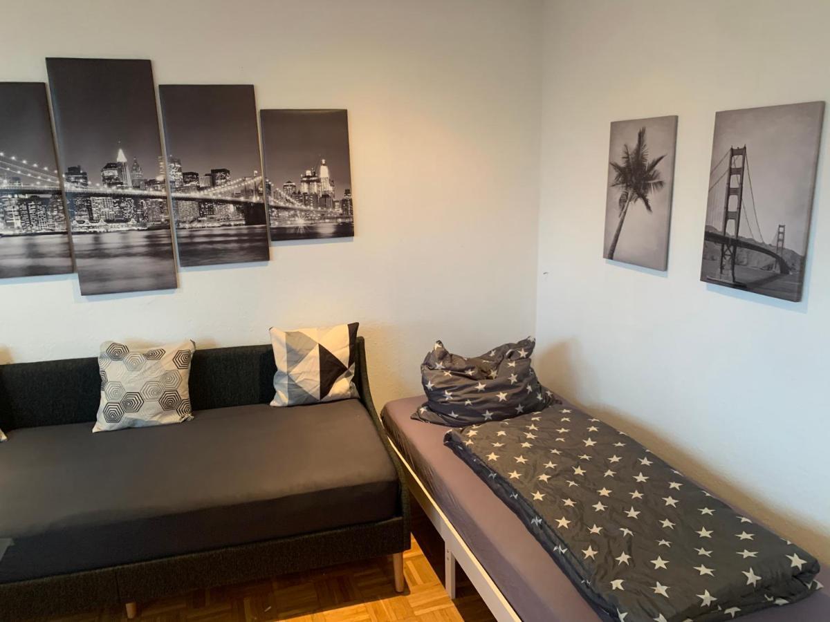 Mainpark Apartment 4 Schlafzimmer Bis Zu 10 Personen Direkt Ueber Aschaffapartment Bei Aschaffenburg Mainaschaff 외부 사진