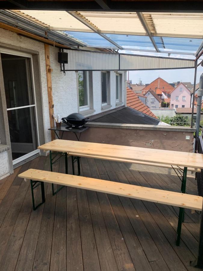 Mainpark Apartment 4 Schlafzimmer Bis Zu 10 Personen Direkt Ueber Aschaffapartment Bei Aschaffenburg Mainaschaff 외부 사진