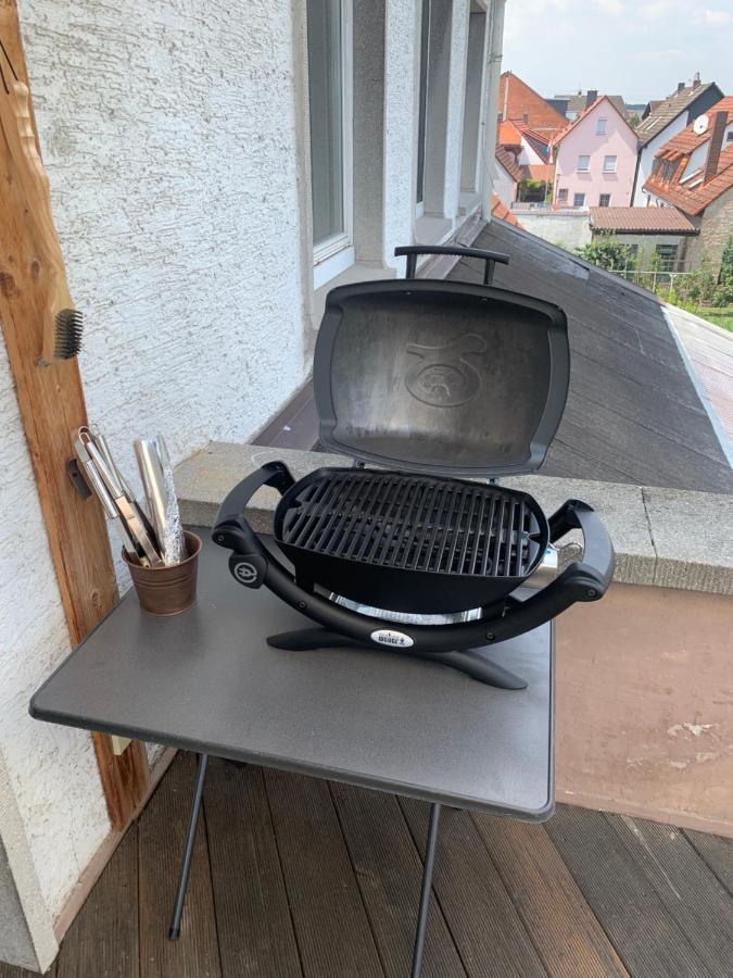 Mainpark Apartment 4 Schlafzimmer Bis Zu 10 Personen Direkt Ueber Aschaffapartment Bei Aschaffenburg Mainaschaff 외부 사진